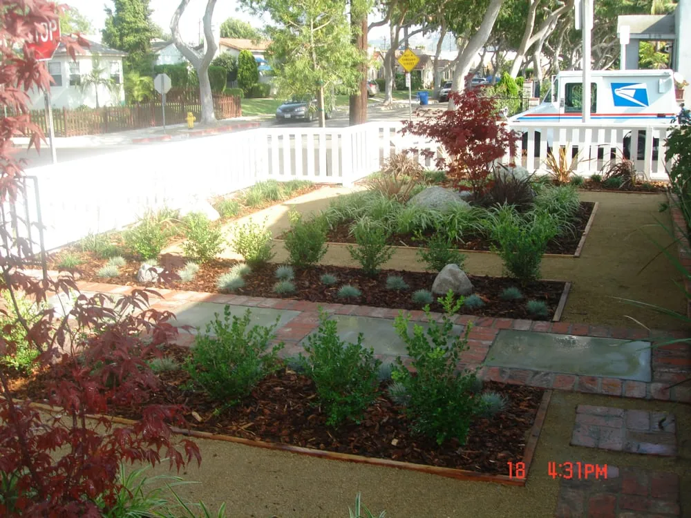 Custom residential landscaping in Culver City, CA by Angel's Landscaping & Tree Trimming