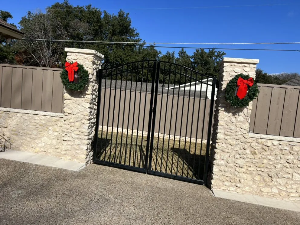 Custom landscape design in Joshua, TX by Angels Landscaping and Construction