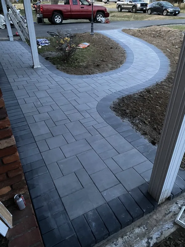 Local landscape installation in Annapolis, MD by Angel’s Landscaping and Hardscape