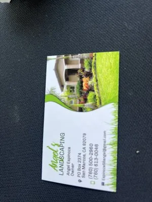 Angel’s landscaping Logo