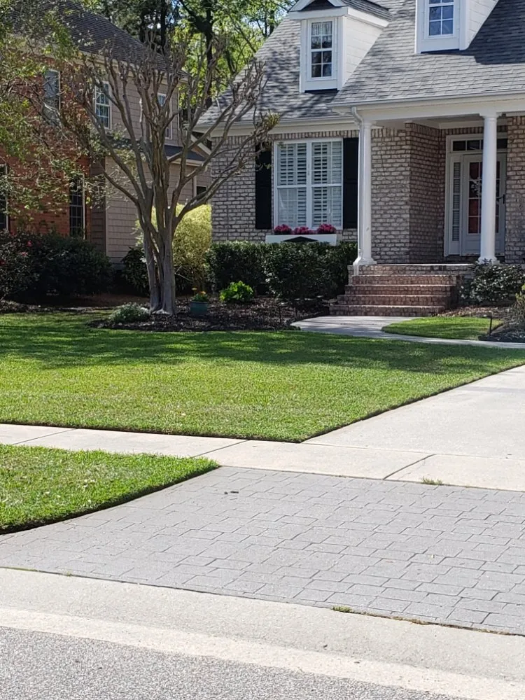 Affordable yard cleanup service for beautiful yards in Leland, NC by Angel's Lawn Service