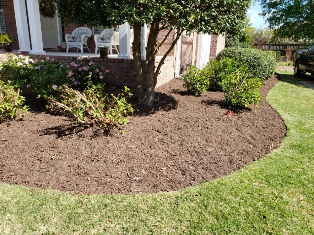 Professional garden landscaping for year-round maintenance across Leland, NC - Angel's Lawn Service