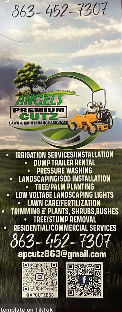 Top-rated landscaping services in Avon Park, FL - Angels Premium Cutz