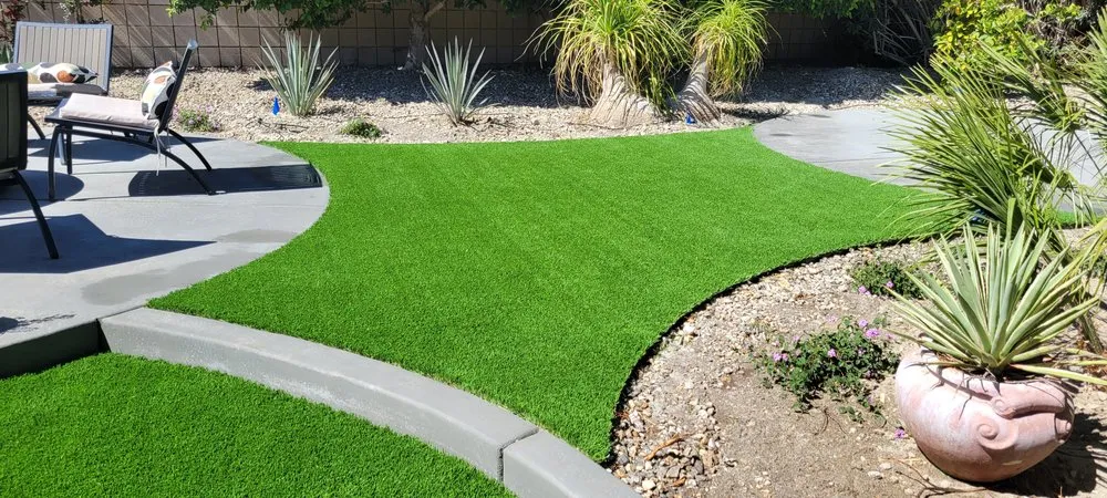 Top-rated garden landscaping for year-round maintenance in Cathedral City, CA by Angel's Pro Landscaping