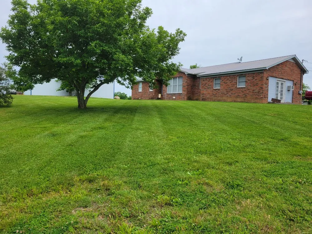 Expert lawn mowing service near you in Benton, KY by Angle Power and Lawn