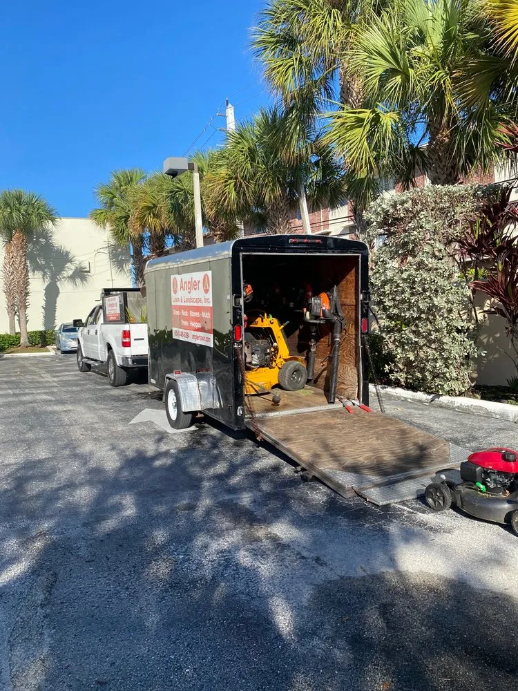 Trusted lawn mowing service in Wilton Manors, FL - Angler Lawn & Landscape