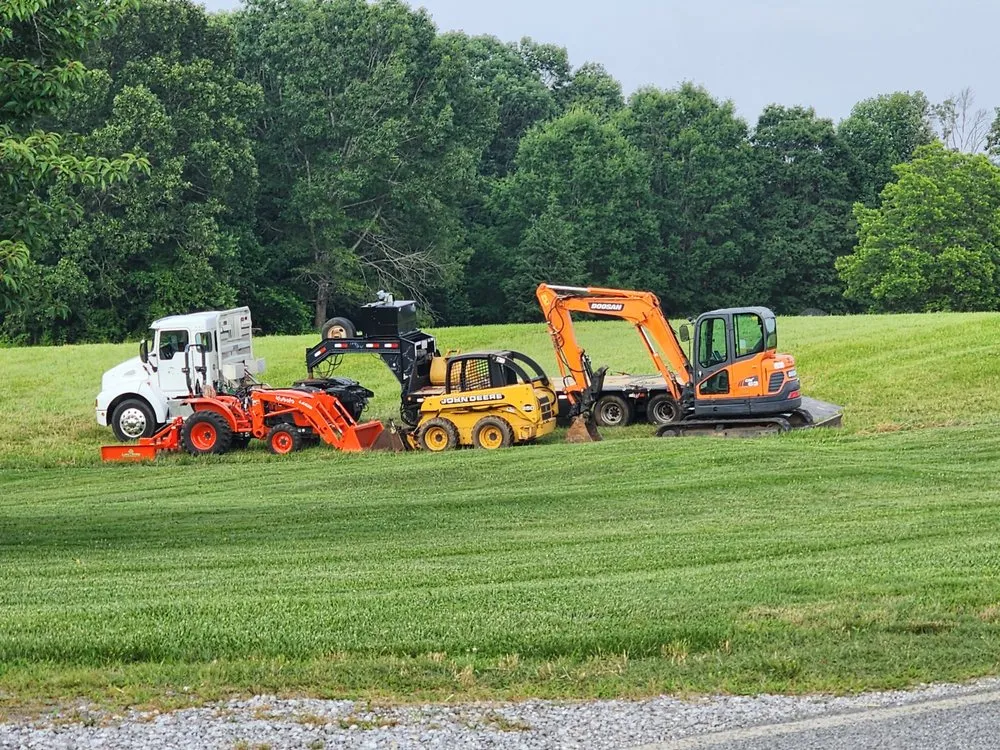 Local garden landscaping in Mocksville, NC - Angry Beaver Mulching and Excavation