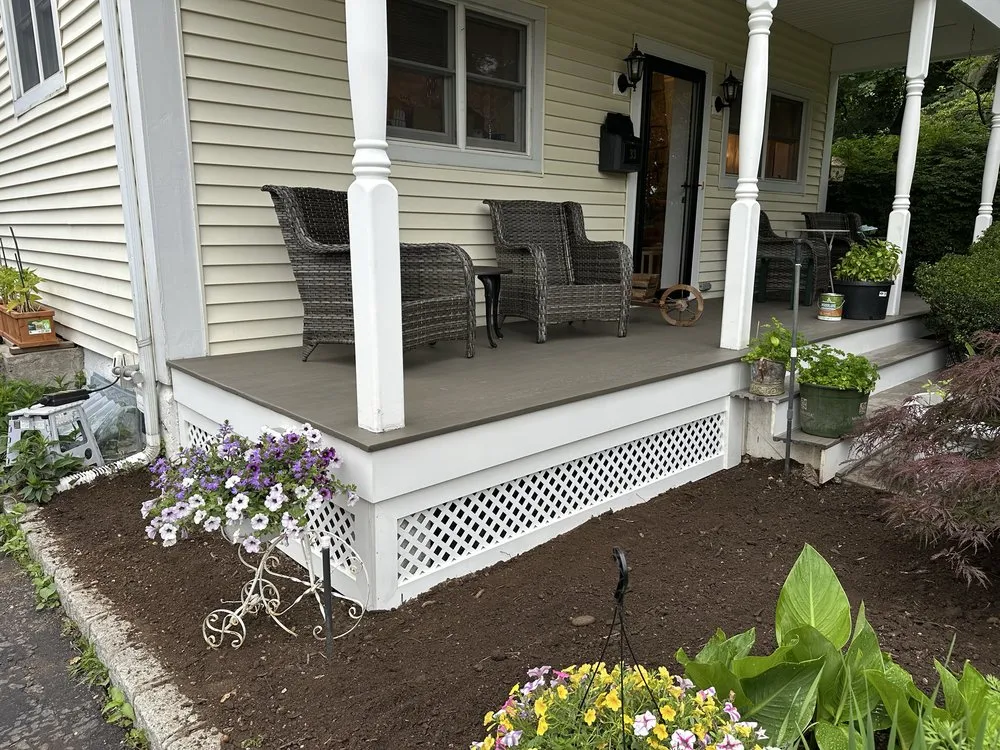 Affordable yard cleanup service with custom design in Huntington, NY by Anker Services