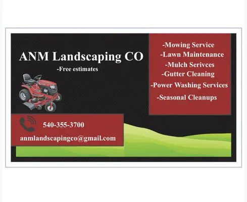 ANM Landscaping Logo