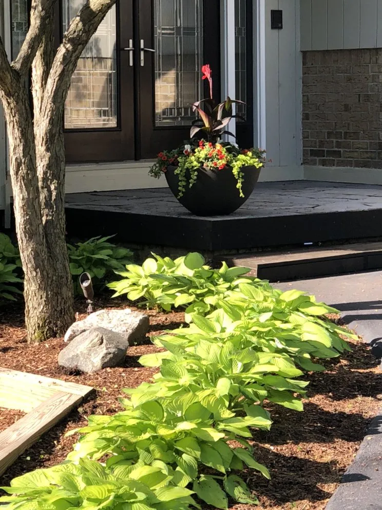 Custom outdoor landscaping for outdoor upgrades across Waterford, MI - Annie's Garden Designs