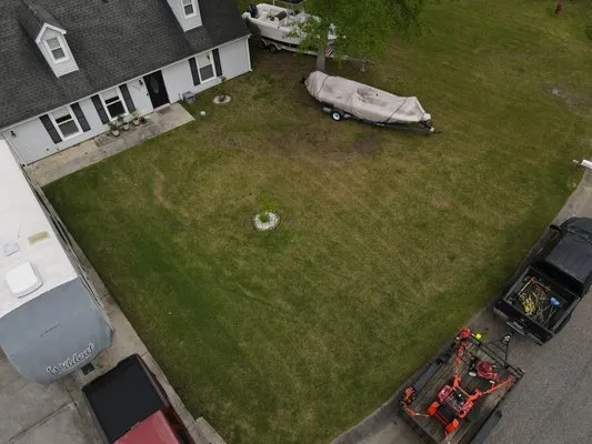 Anocetos Lawn Care Logo