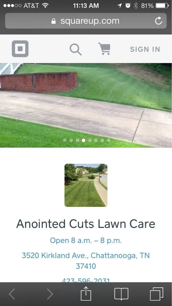 Reliable landscape installation experts serving Chattanooga, TN - Anointed Cuts Lawn Care