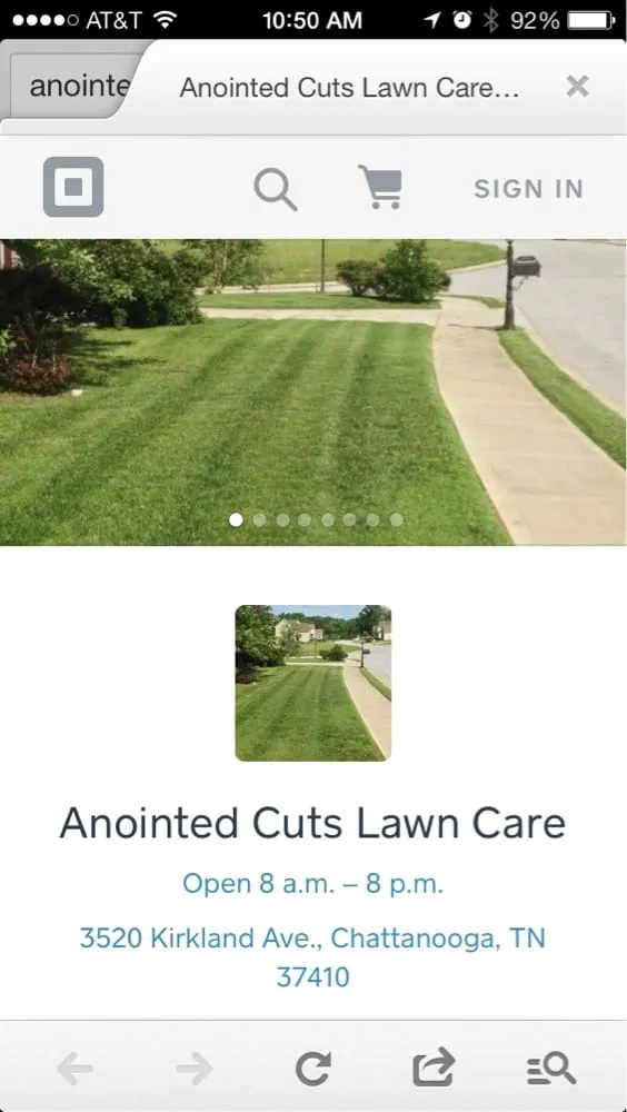 Reliable lawn mowing service with custom design across Chattanooga, TN - Anointed Cuts Lawn Care