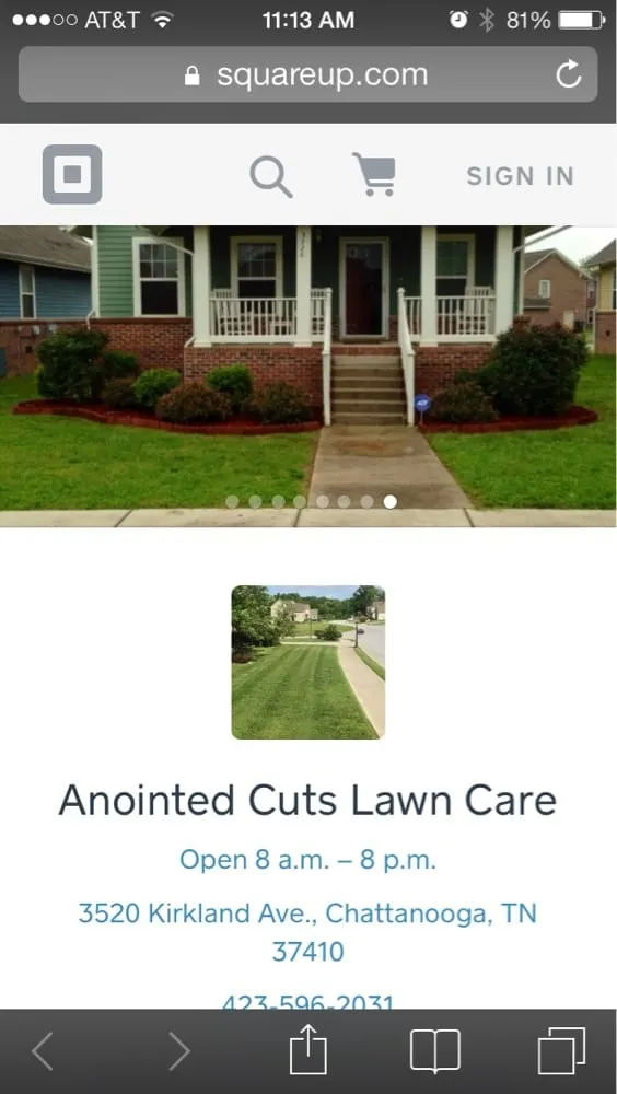 Trusted garden landscaping in Chattanooga, TN by Anointed Cuts Lawn Care