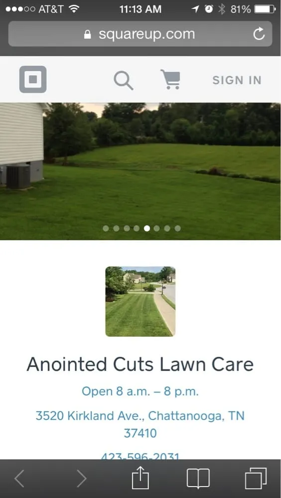 Trusted yard maintenance experts serving Chattanooga, TN - Anointed Cuts Lawn Care
