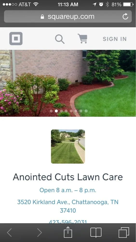 Professional landscape design for year-round maintenance across Chattanooga, TN - Anointed Cuts Lawn Care