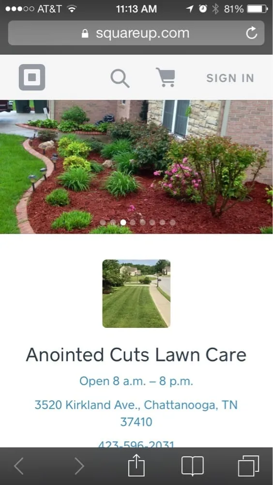 Top-rated yard maintenance for year-round maintenance across Chattanooga, TN - Anointed Cuts Lawn Care