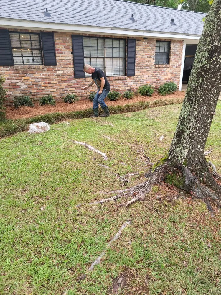 Affordable residential landscaping for homes in Sumrall, MS by Anointed Hands Lawn Care