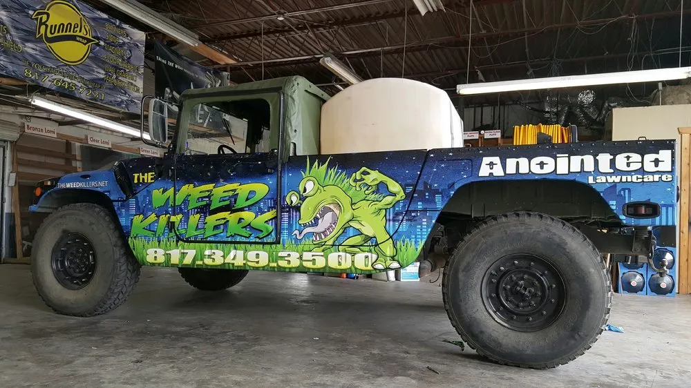 Top-rated yard maintenance in Newark, TX by Anointed Lawncare The Weed Killers