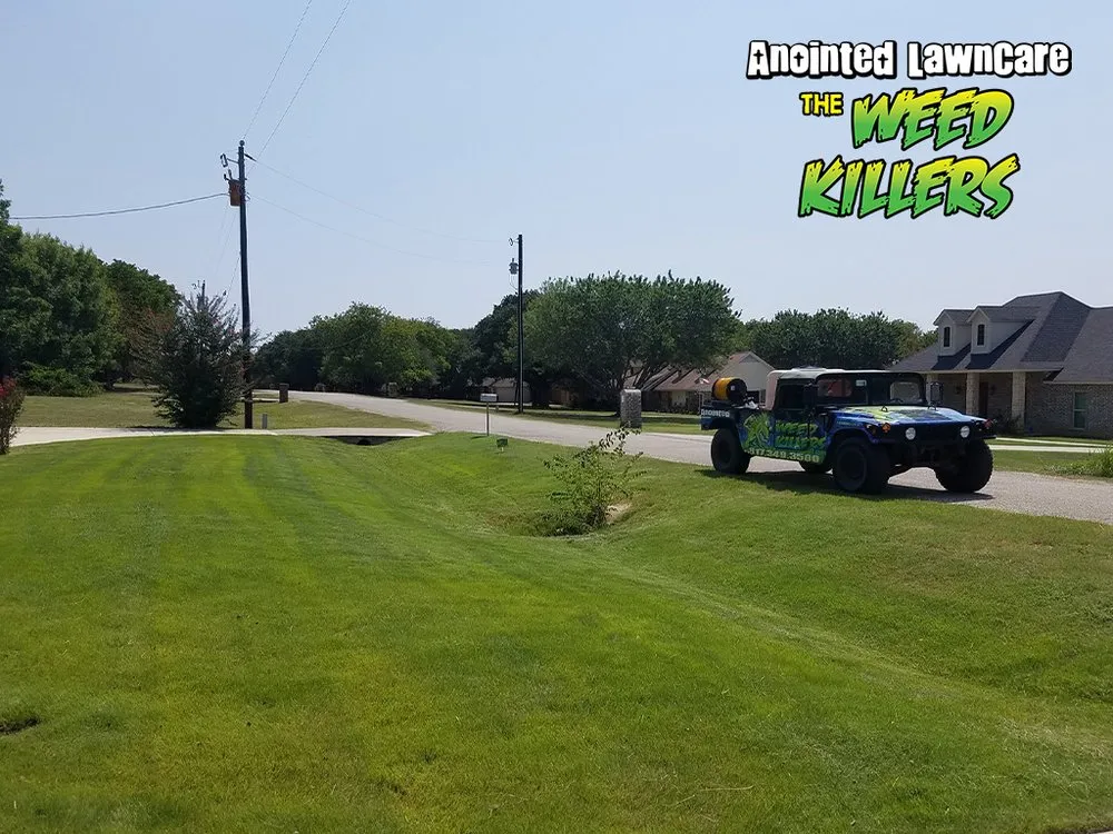 Custom yard maintenance in Newark, TX - Anointed Lawncare The Weed Killers