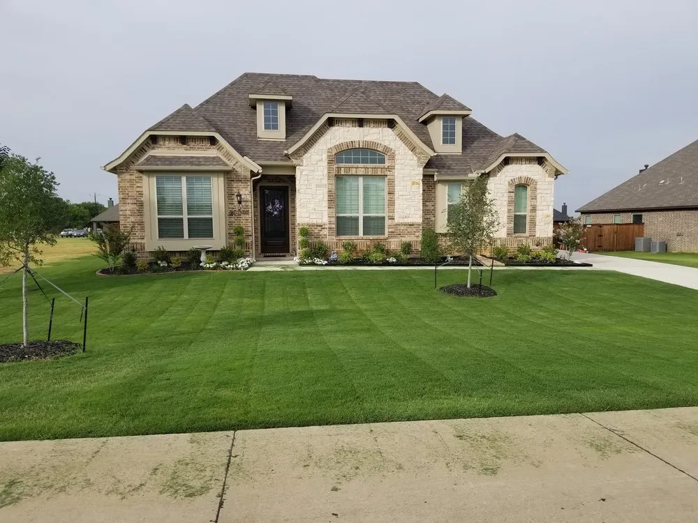 Top-rated landscape installation for homes in Newark, TX by Anointed Lawncare The Weed Killers