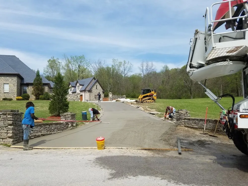 Professional yard cleanup service for beautiful yards in Old Hickory, TN by Another Level Concrete And Soil
