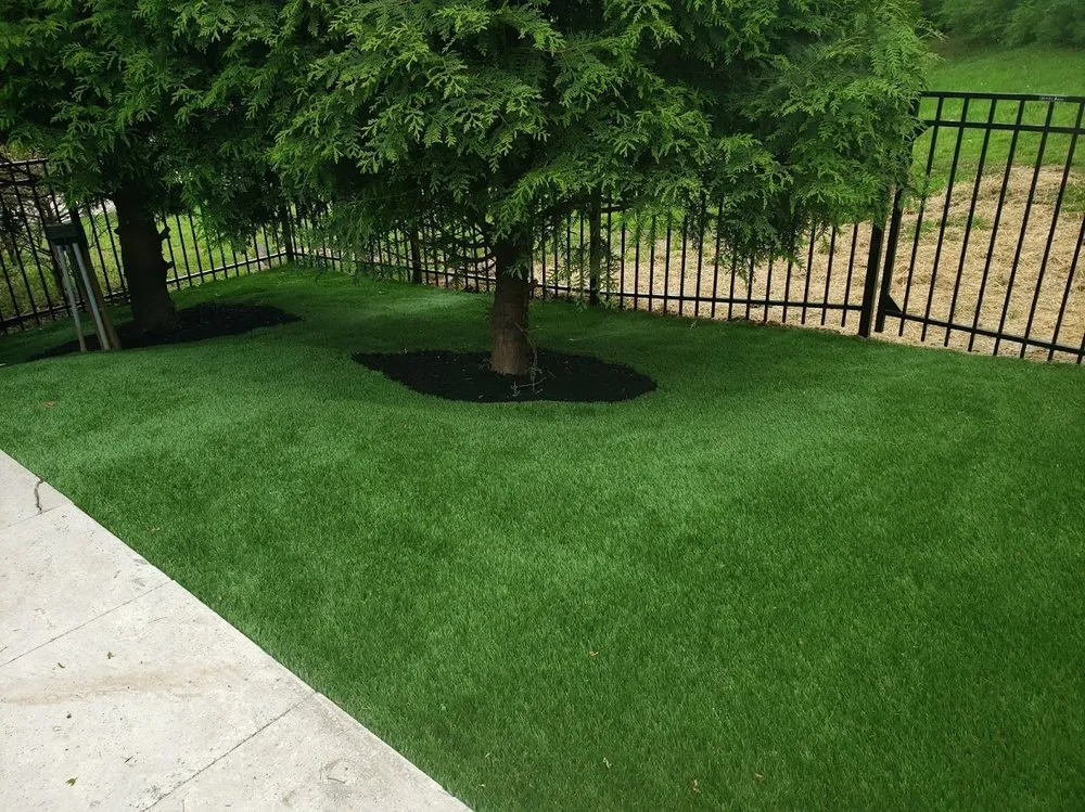Local landscape installation in Old Hickory, TN - Another Level Concrete And Soil