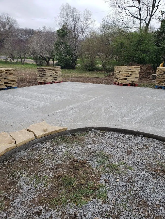 Expert yard cleanup service for homes in Old Hickory, TN by Another Level Concrete And Soil