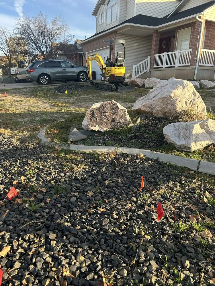 Trusted garden landscaping for year-round maintenance across Clearfield, UT - Ansell’s sprinkler landscape