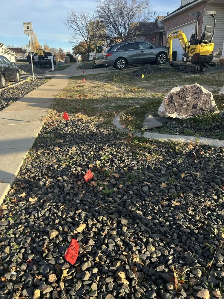 Reliable garden landscaping for residential properties in Clearfield, UT by Ansell’s sprinkler landscape