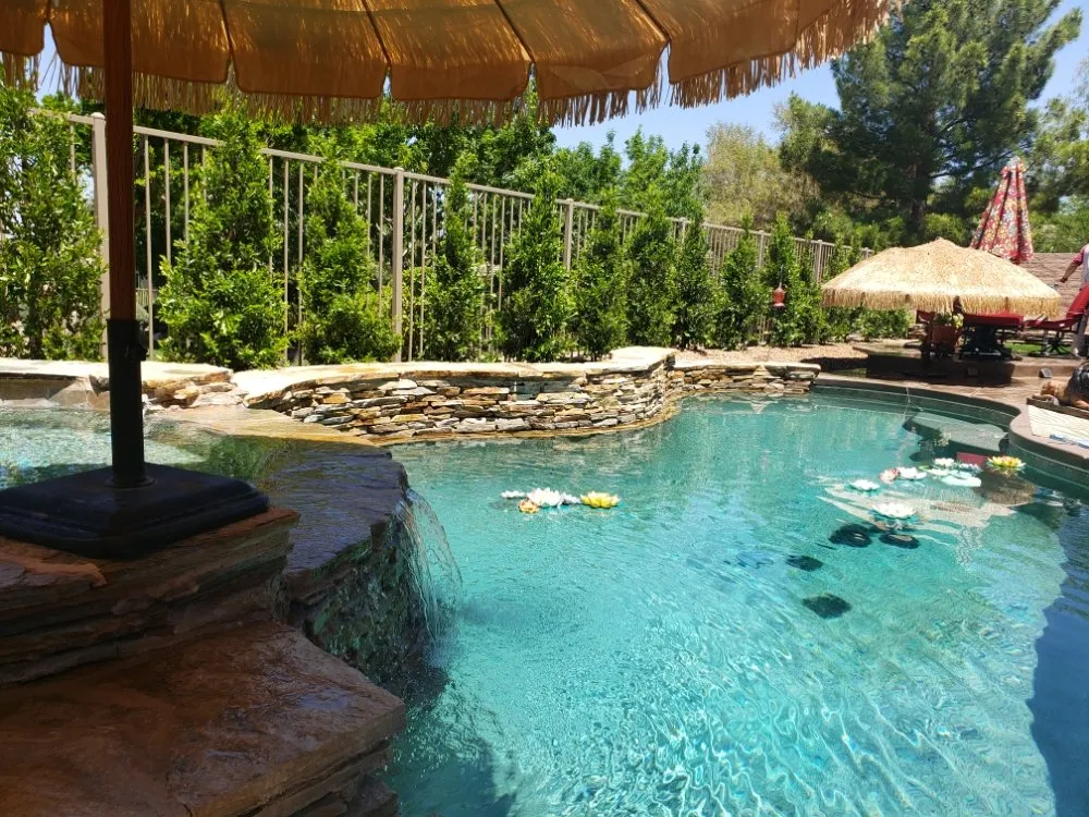 Custom landscape installation for residential properties in Henderson, NV by Anthem Landscape & Design