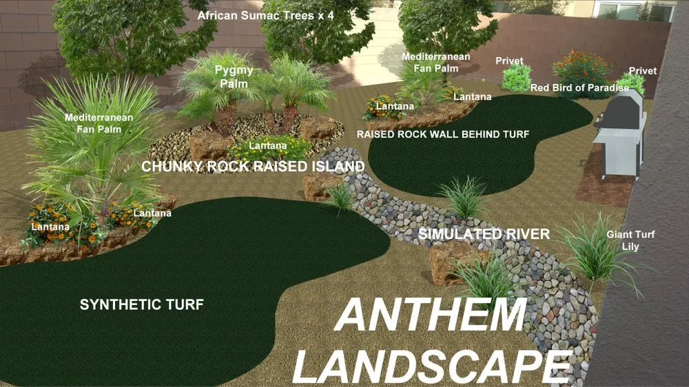 Professional landscape design in Henderson, NV - Anthem Landscape & Design