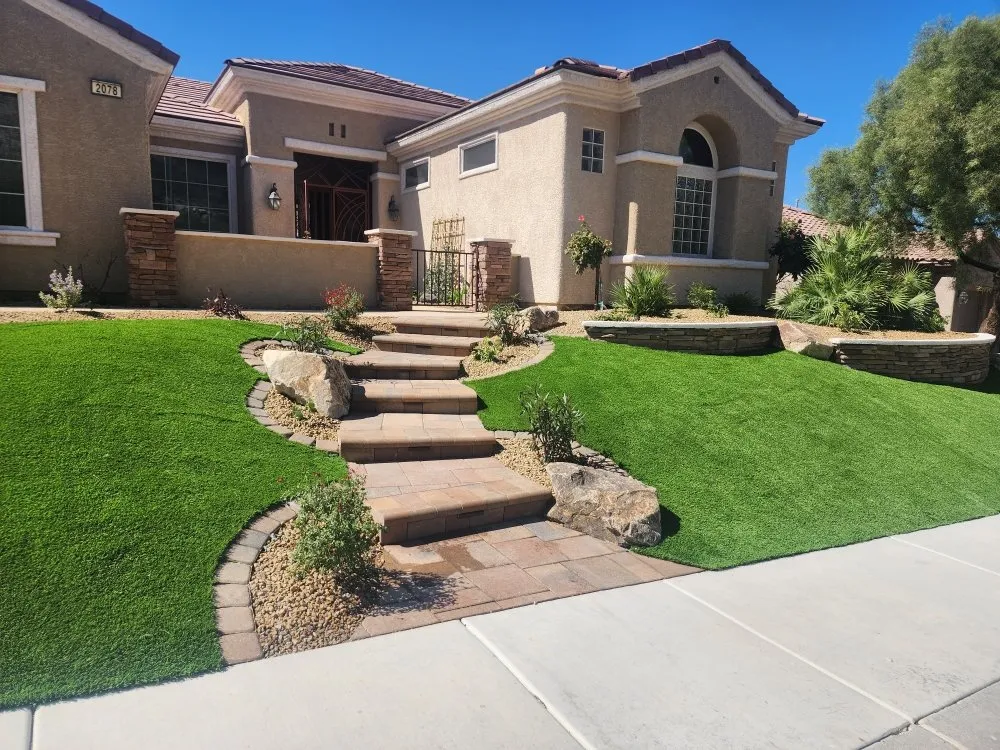 Affordable yard cleanup service for homes in Henderson, NV by Anthem Landscape & Design