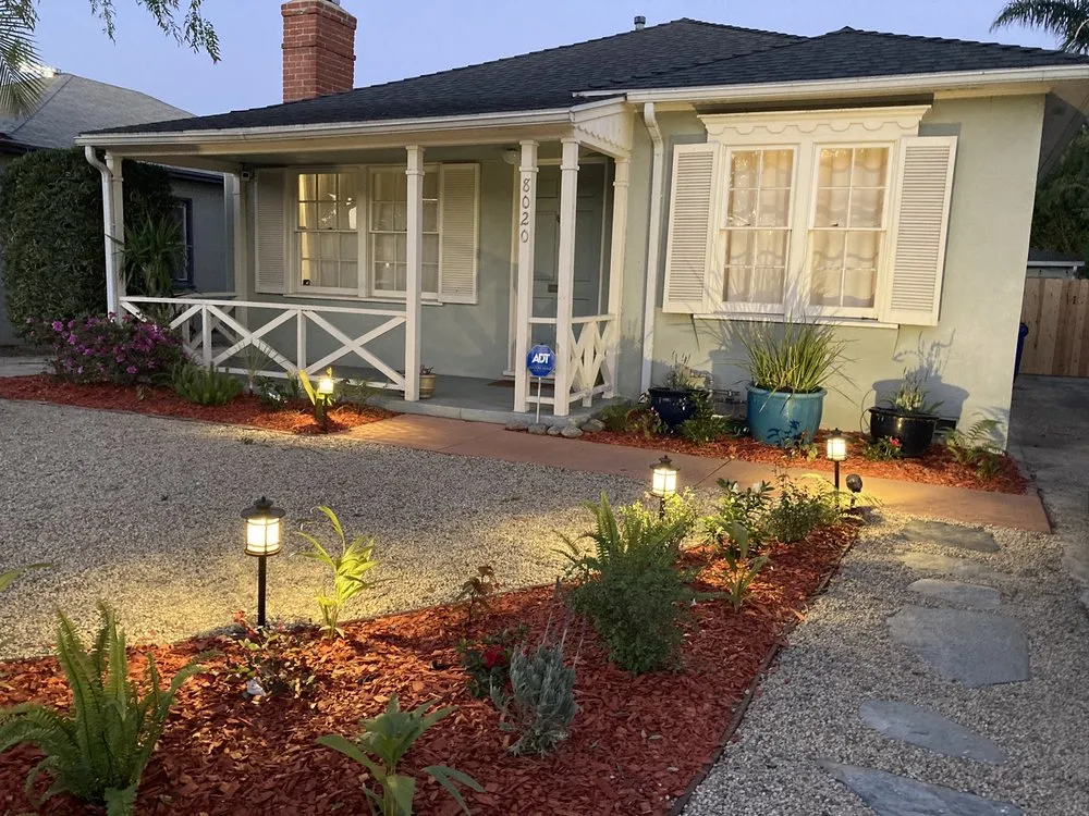 Professional residential landscaping for beautiful yards in Hawthorne, CA by Anthony & Son Landscaping