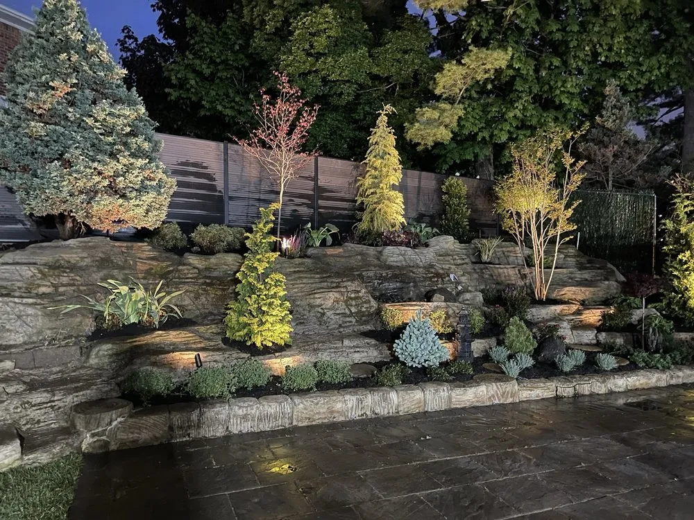 Custom residential landscaping in Whitestone, NY by Anthony and Sons Landscape Design & Consulting