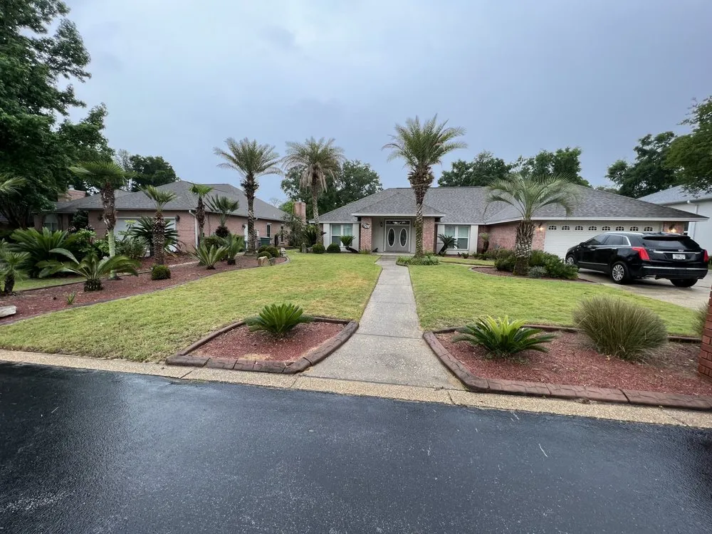 Professional landscape design in Pensacola, FL by Anthony Garbisons Lawn Care