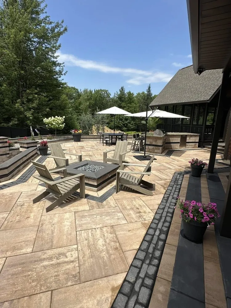 Expert garden landscaping in Greeley, PA by Anthony Group Hardscapes