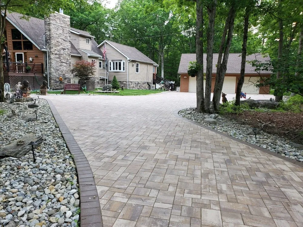 Reliable landscape installation for homes across Greeley, PA - Anthony Group Hardscapes
