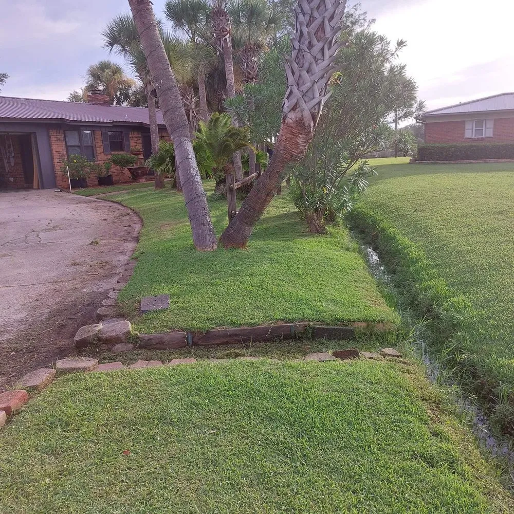 Custom residential landscaping in Panama City, FL by Anthony Scott Lawn Service