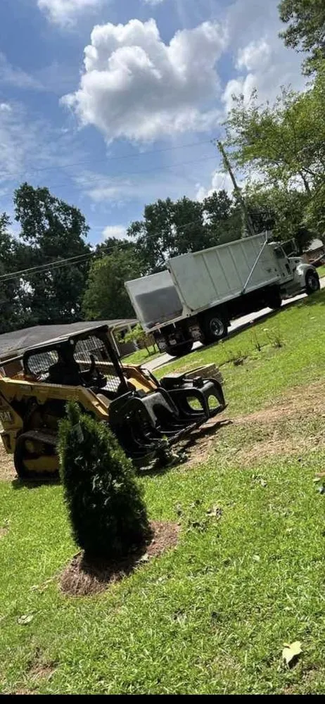 Custom residential landscaping in Emerson, GA by Anthony tree service