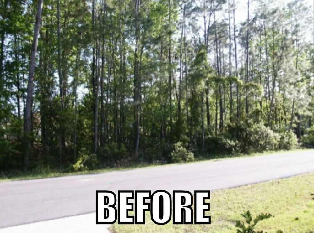 Custom landscape design near you in Flagler Beach, FL by Anthony's Bobcat & Tree Service