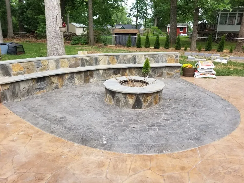 Custom lawn mowing service in Springfield, VA by Anthony's Construction