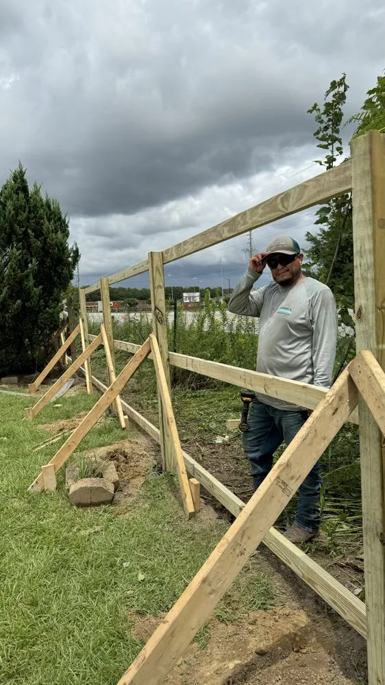 Custom outdoor landscaping for residential properties in Roseboro, NC by Anthonys Landscaping & Cleaning Service