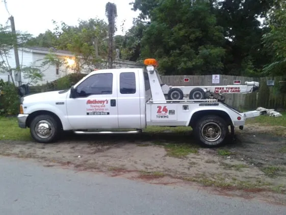 Custom yard cleanup service with custom design in New Bern, NC by Anthony's Towing and Lawn Services