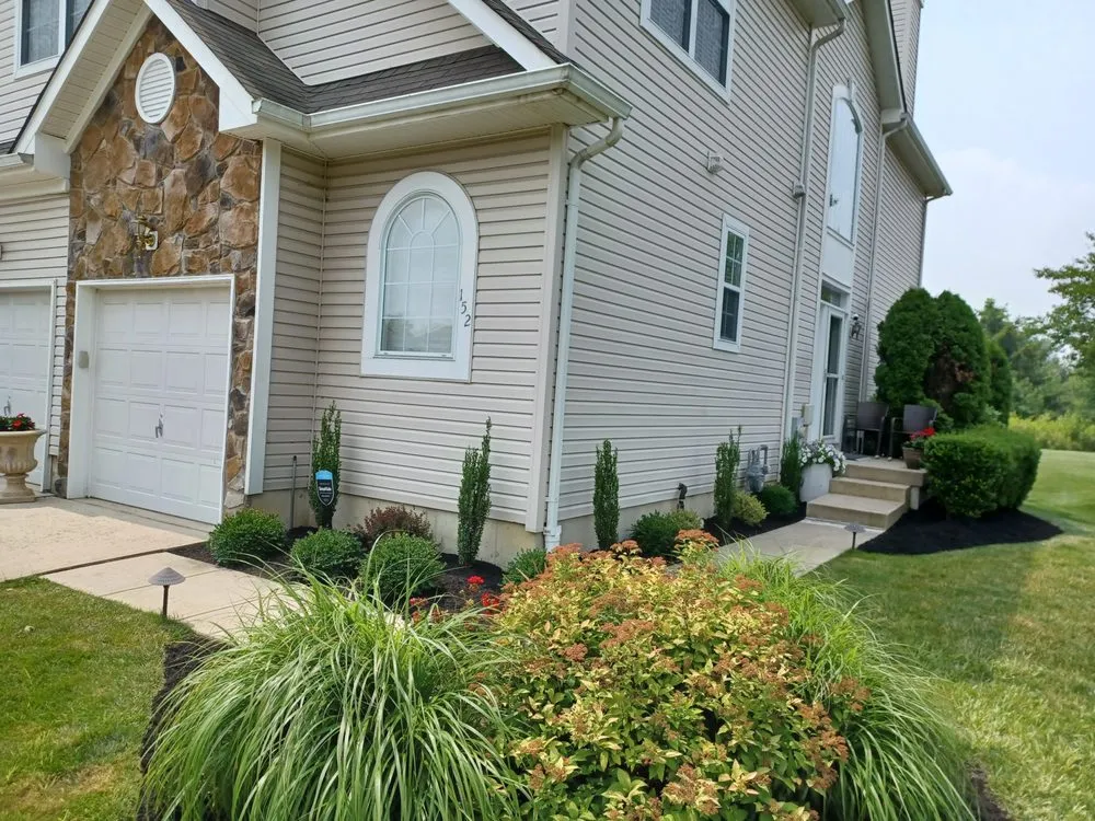 Custom yard maintenance near you in Mount Holly, NJ by Anthos Landscaping