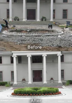 Affordable landscaping services for residential properties in Ridgefield, NJ by Antine Landscape