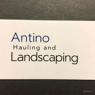 Antino Hauling And Landscaping Logo