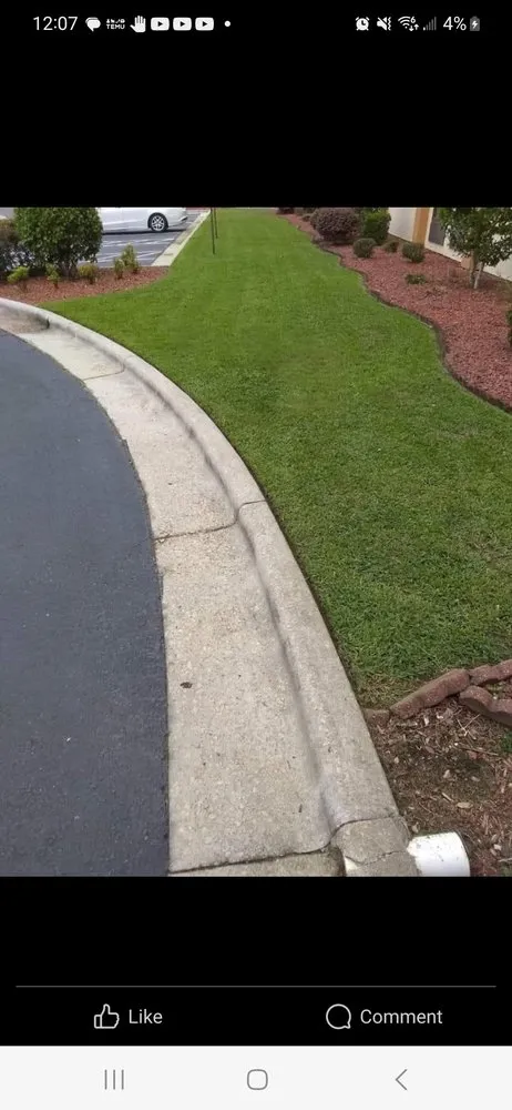 Professional landscape design with custom design in Fayetteville, NC by Antman Lawn Service