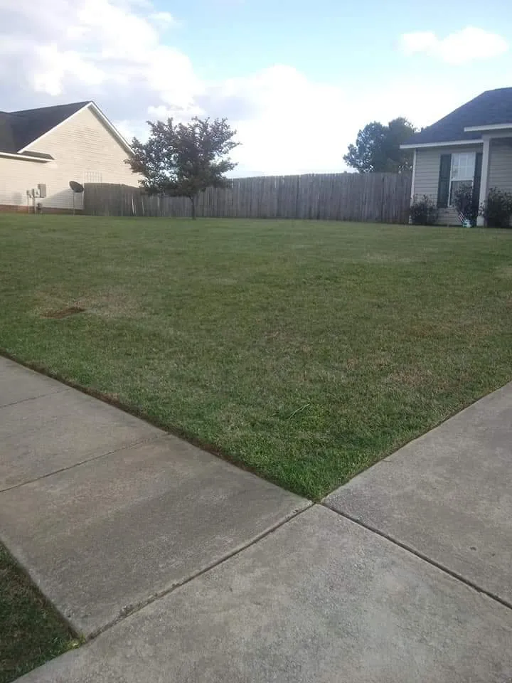 Custom garden landscaping in Fayetteville, NC by Antman Lawn Service