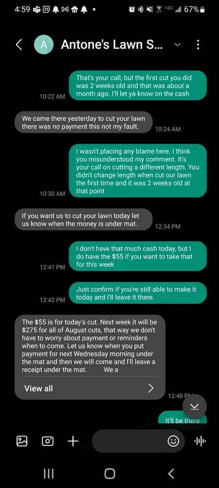 Expert outdoor landscaping in Jacksonville, FL - Antones Lawn Maintenance